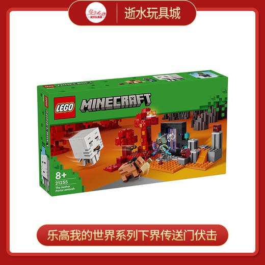 乐高积木L21255乐高我的世界系列下界传送门伏击 商品图0