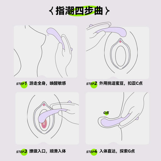 赫兹少女101Touch指潮震动棒成人玩具女自慰高潮神器 商品图5