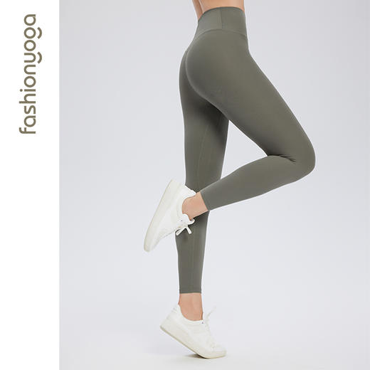 凡圣瑜伽基础薄裸感九分裤 FC14936 商品图3
