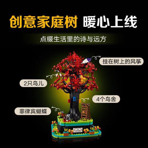 乐高积木L21346乐高IDEAS系列家庭树 商品图1