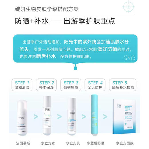 Gigi测评好物&绽妍轻透物理防晒霜50g 敏感肌面部身体SPF50+ 商品图1