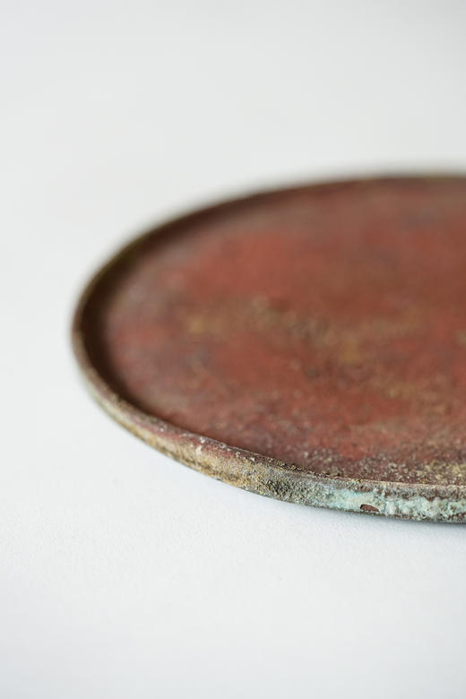 野口悦士18｜19｜20 赤锖｜平皿 商品图10