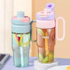 Debo德铂米兹/摩卡运动休闲杯 tritan母婴级别材质.-盖双饮茶水分离 大容量塑料杯500ML/850ML可 分享选 商品缩略图0