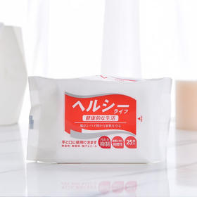 Oubido樱美堂（红标）手口湿巾/117915 清洁柔软便携装方便25片