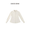 COCO ZONE 春夏季常规款polo领长袖衬杉上衣 23C18730 商品缩略图0