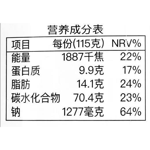 三养韩式甜辣炸鸡辣鸡肉味碗面115g 商品图3