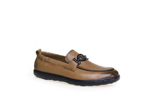 豪麟名鞋奥莱迪嘉男鞋牛皮革商务鞋DJHFO41MS205棕色  原价1660元 商品图0