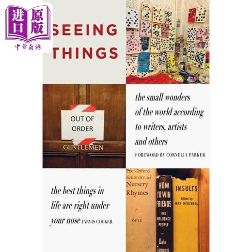 预售 【中商原版】Seeing Things 进口艺术 洞察万物:作家、艺术家和其他人眼中的世界小奇迹 商品图0