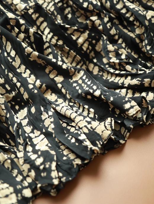 LPIUTY品牌直发⚠️识货团⚠️老钱黑金系列❗️D*ior官网同款⚠️艺术肌理感手工压褶背心裙❗️A0262051 商品图4