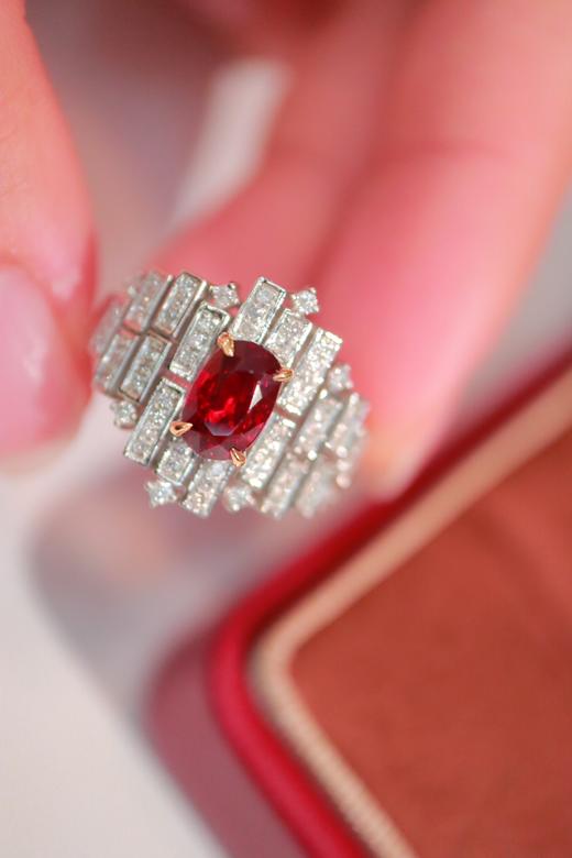 1.34ct 红宝石戒指 商品图8