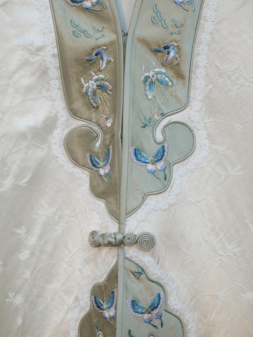 盛唐牡丹盛奢系列| 限量款| 高货-百蝶如意对襟外套(特殊商品不退不换) 商品图6