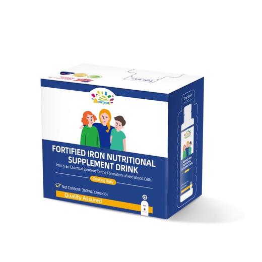 叁佰添新版强化铁营养补充液铝袋装12毫升*30包 商品图2