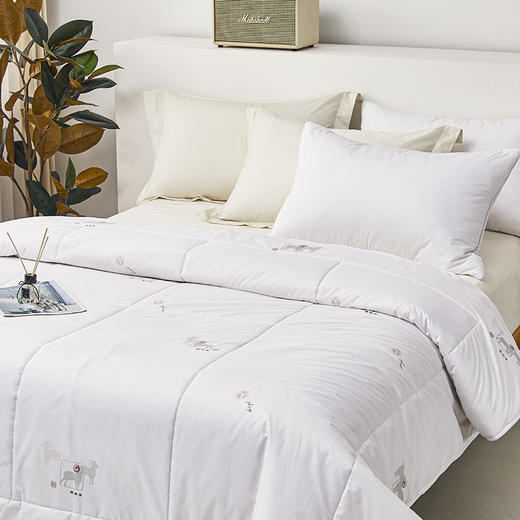 红蜻蜓100%羊毛被子冬被棉被芯加厚四季款-经典羊毛被 商品图1