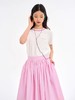 heris/H23115/奶油粉拼色A字版型伞裙 商品缩略图1