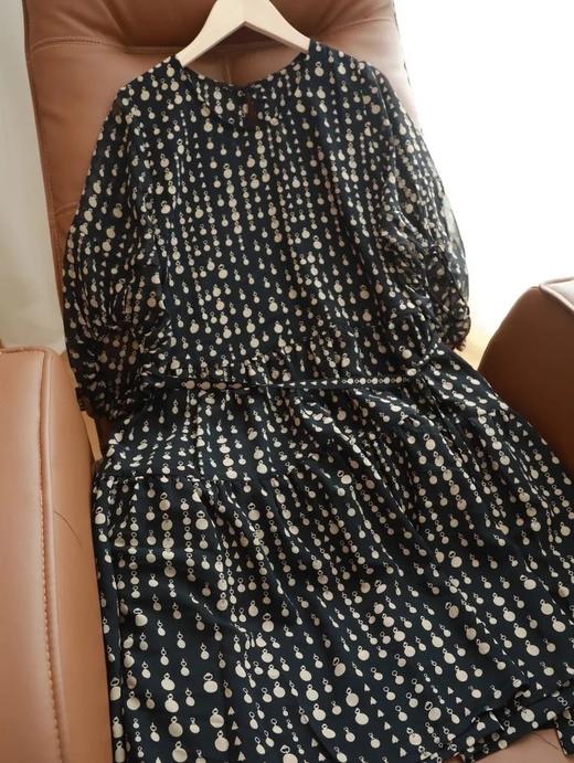 LPIUTY品牌直发！意式波点印花连衣裙 B0723507 商品图5