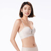 都市丽人内衣零压无痕常规文胸泳布中厚文胸1/2杯五排扣树脂胶圈LBT1H2 商品缩略图4