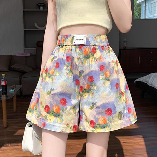 裁缝学苑AS281 高腰显瘦短款阔腿裤纸样短裤子女装a字休闲裤打版裁剪样板 商品图2