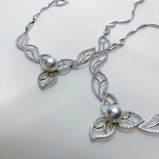 CLASSIC系列 925银镶南洋珍珠 项链 商品图1