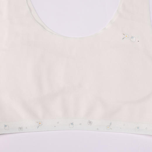 都市丽人内衣少女优选一阶少女文胸泳布超薄文胸背心式无排扣无钢圈BBT2Q3 商品图4