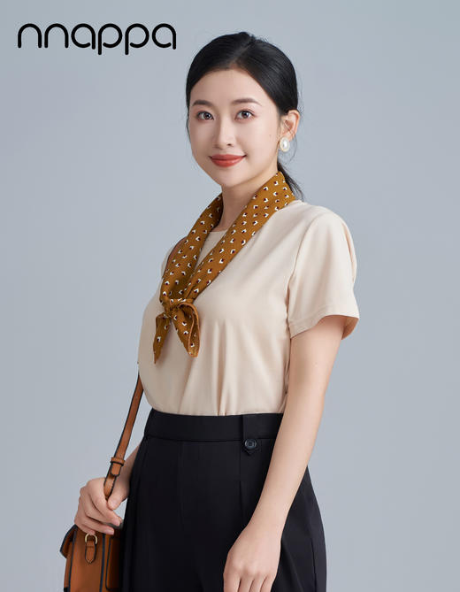 天丝圆领T恤CA7277 商品图2