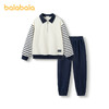 巴拉巴拉男童套装儿童秋装宝宝童装女童卫衣长裤两件套新款潮 商品缩略图4