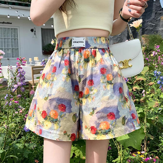 裁缝学苑AS281 高腰显瘦短款阔腿裤纸样短裤子女装a字休闲裤打版裁剪样板 商品图5