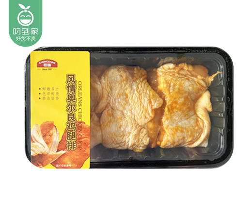程膳奥尔良鸡腿排*2盒（350g/盒 2-3块）生产日期: 3月 商品图3