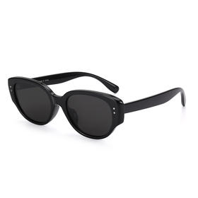 普莱斯新款太阳镜D82080 气质小框猫眼  超清TR镜框 TAC偏光镜片 男女同款 双色可选