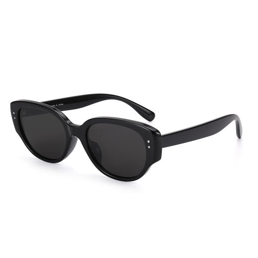 普莱斯新款太阳镜D82080 气质小框猫眼  超清TR镜框 TAC偏光镜片 男女同款 双色可选 商品图0