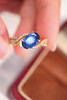 1.5ct 蓝宝石戒指 商品缩略图4