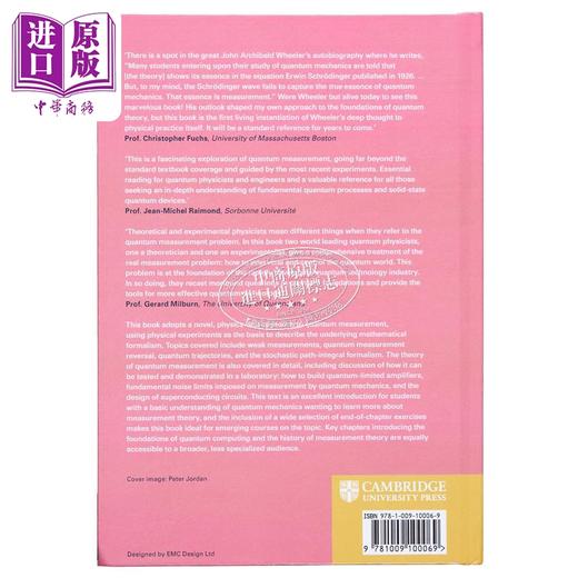 【中商原版】量子测量 理论与实践 Quantum Measurement Theory and Practice 英文原版 Andrew N Jordan 物理学 商品图2