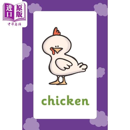 【中商原版】英国CGP原版 New First Words Picture Flashcards for Ages 1-3 Animals 商品图3