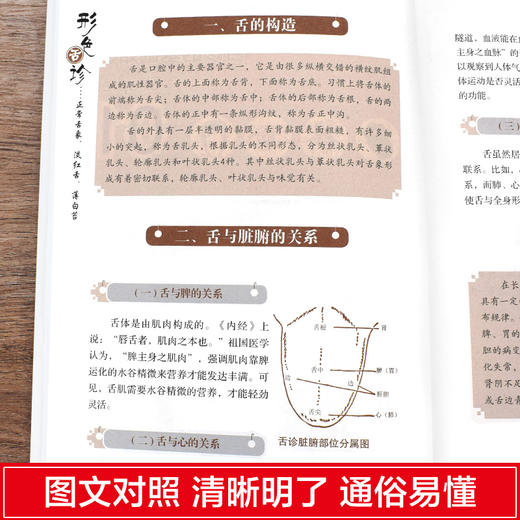 形色舌诊 中医舌诊完全图解临床图谱书籍 中医入门保健养生健康 商品图3
