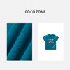 COCO ZONE 夏季简约字母短袖T恤休闲百搭圆领上衣CC2B0976 商品缩略图2