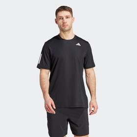 Adidas阿迪达斯CLUB 3-STRIPES TENNIS TEE 速干网球运动短袖圆领T恤IS2296