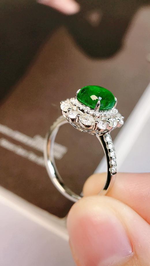 1.39ct 祖母绿戒指 商品图6