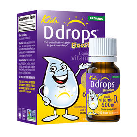 【保税仓】加拿大Ddrops婴幼儿维生素D3滴剂 600IU 2.8ml