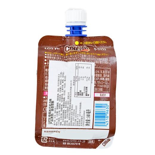 LOTTE巧克力味雪糕140ml/袋 商品图1