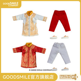 【GSC现货】粘土娃 服装套组 World Tour 印度 BOY 白色/红色