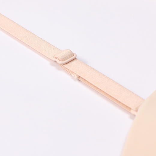 都市丽人内衣零压无痕常规文胸泳布中厚文胸1/2杯五排扣树脂胶圈LBT1H2 商品图7