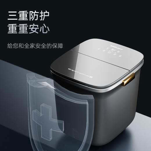 凯诗捷(KASJ)足疗足浴盆全自动泡脚桶智能电动按摩洗脚盆家用恒温加热足疗盆过小腿洗脚盆送父母长辈女友礼物中秋礼物 心选到家 商品图9