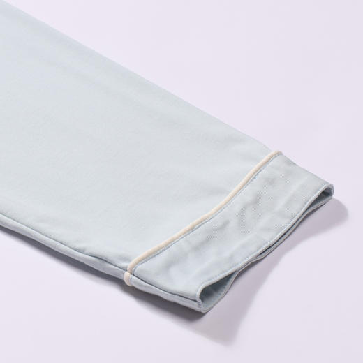 都市丽人睡衣好睡好眠长袖家居服单面无尘棉薄女士棉质套装LHT9C6 商品图6