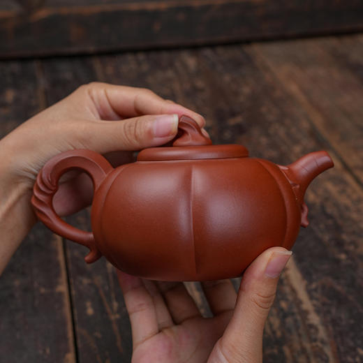 张泉林 天香壶 底槽清 宜兴紫砂原矿茶壶紫砂壶功夫茶泡茶壶茶具仿古 商品图1