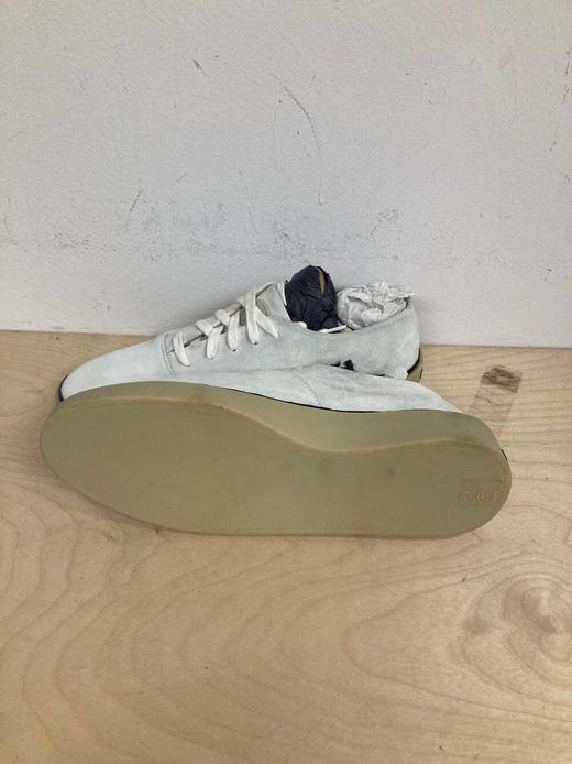 微瑕 Zegna/杰尼亚 男士翻毛皮牛筋大底系带圆头平底休闲板鞋 偏大半码 商品图4