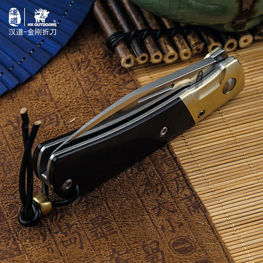 汉道【金刚折刀】户外高硬度锋利随身折叠刀野外防身刀生存刀 商品图10