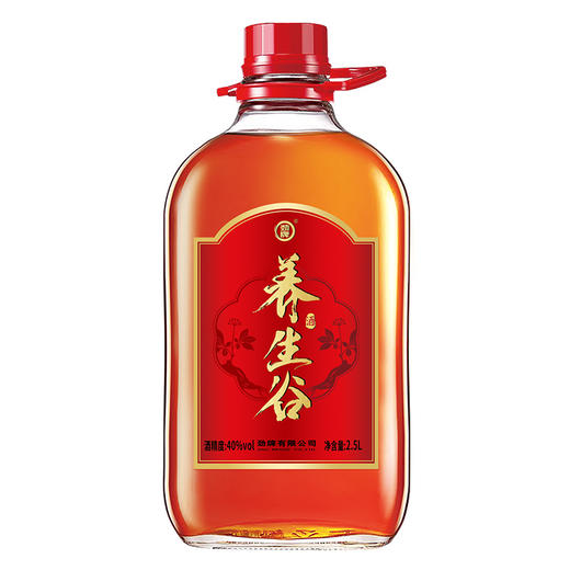 劲牌 养生谷酒 40度 2.5L 5斤装 玻璃瓶 性价比 自饮  宴请 商品图0