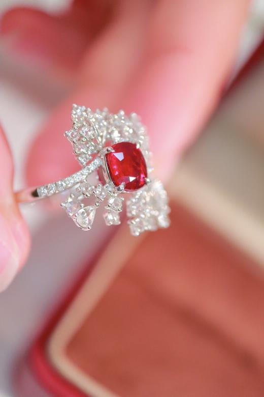 1.0ct 红宝石戒指 商品图3