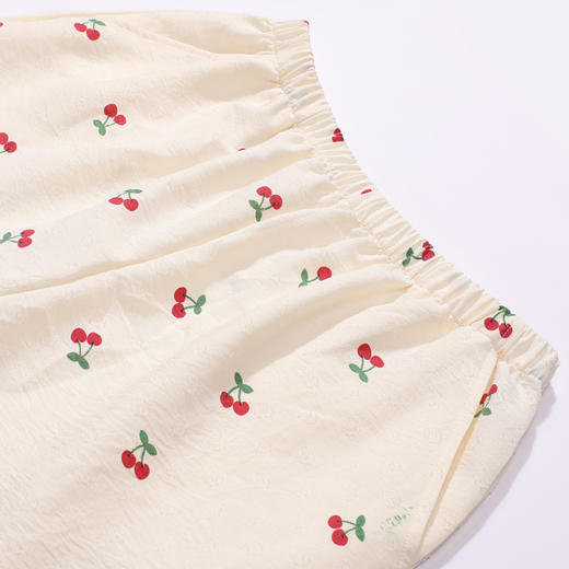 都市丽人睡衣亲情蜜语长袖家居服软绵绵提花薄女士软绵绵长袖长裤LHT9B1 商品图6