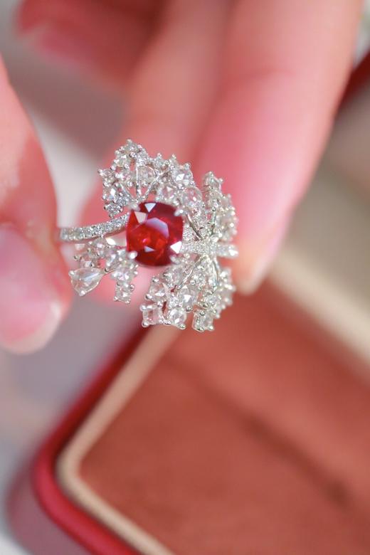 1.0ct 红宝石戒指 商品图7