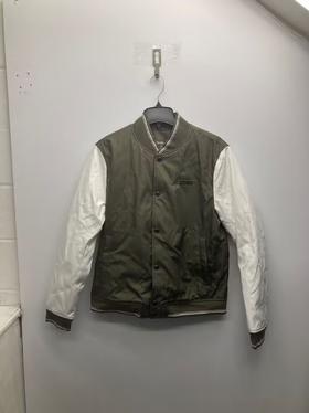 瑕疵 Michael Kors/MK 男士简约休闲LOGO印花棒球领夹克外套